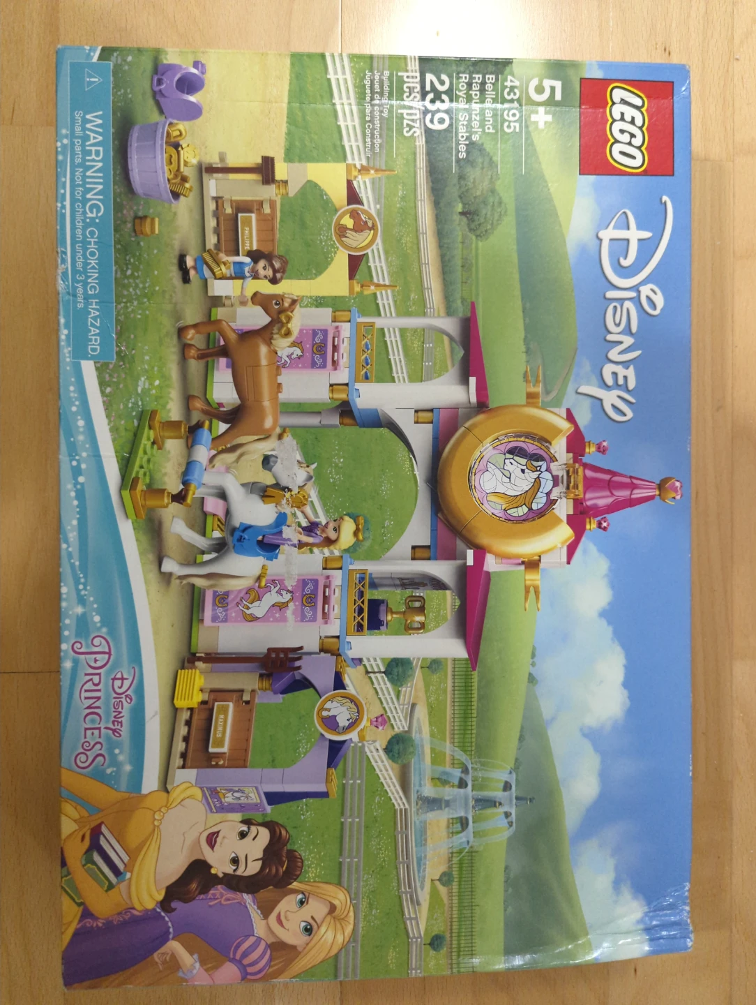 LEGO Disney Princess Belle and Rapunzel's Royal Stables (43195)