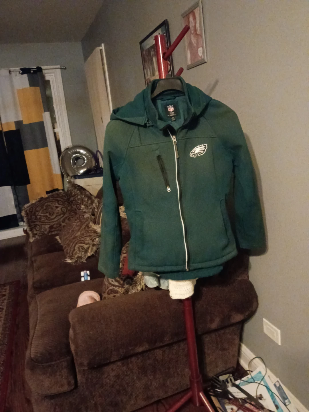 Philadelphia Eagles Green Full Zip Jacket - photo 2