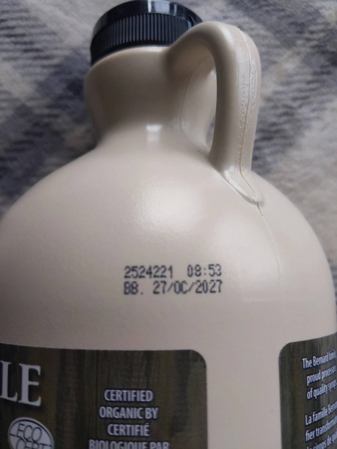 Bernard Organic Table Syrup - 1L - photo 2