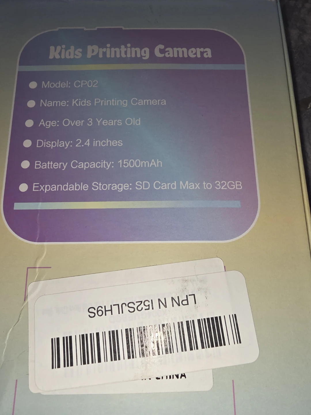 KIDS PRINTING CAMERA - photo 4