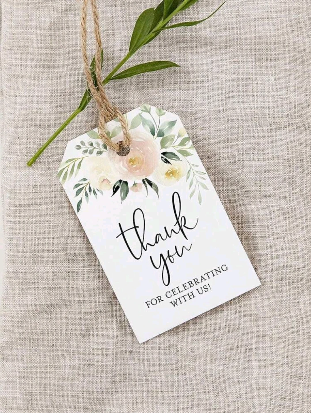 "Thank you" cards 10 pcs
