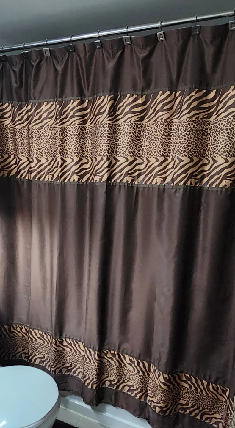 6-Piece Leopard Print Bathroom Set - photo 2