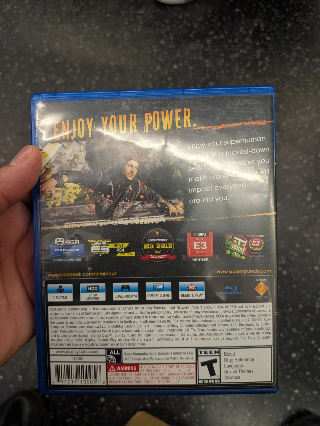 inFAMOUS Second Son - PS4 - photo 2