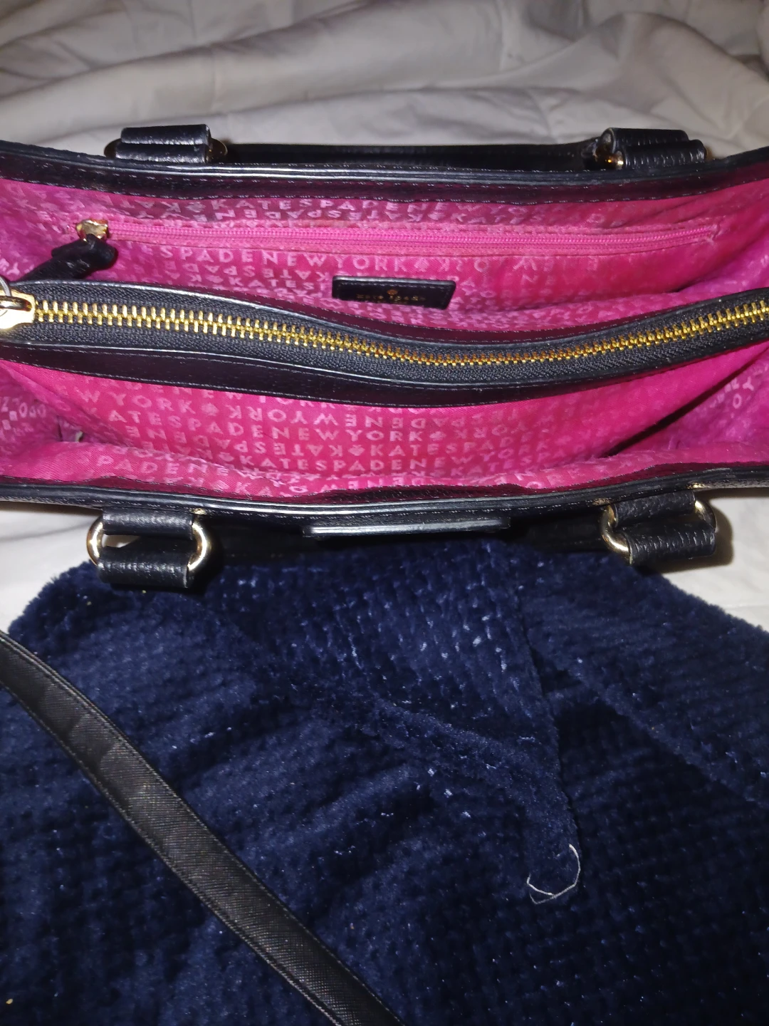 Kate Spade New York Black Leather Tote Bag - photo 3
