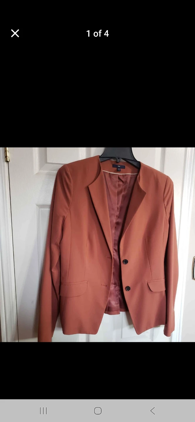 Women's Blazer - Size Medium - Brown - photo 2