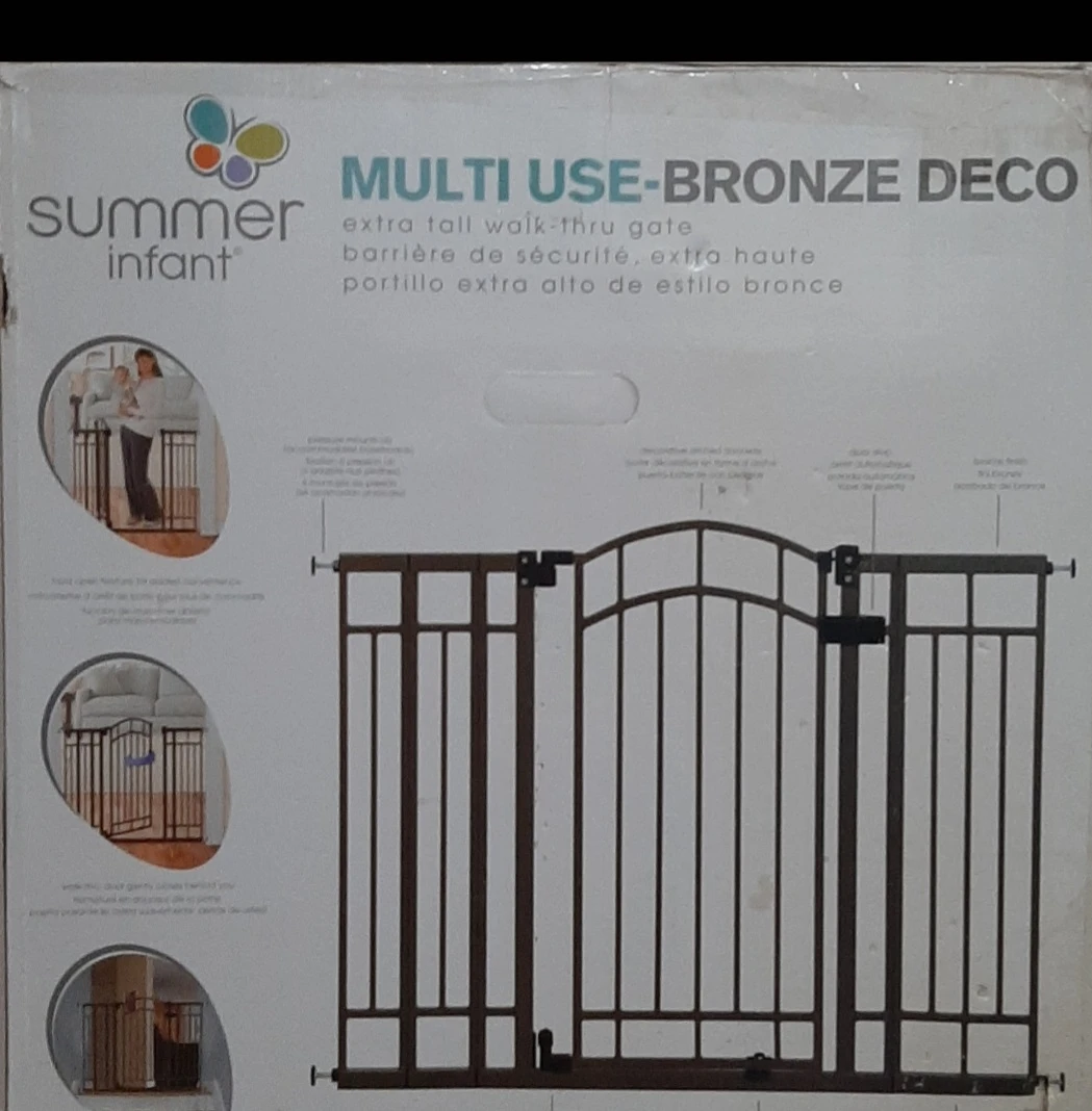 Summer Infant Multi Use Extra Tall Walk-Thru Gate