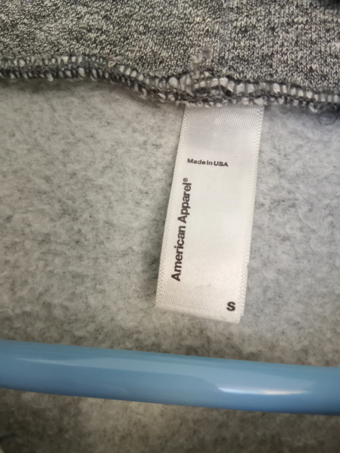 American Apparel Grey Zip-Up Hoodie - photo 2