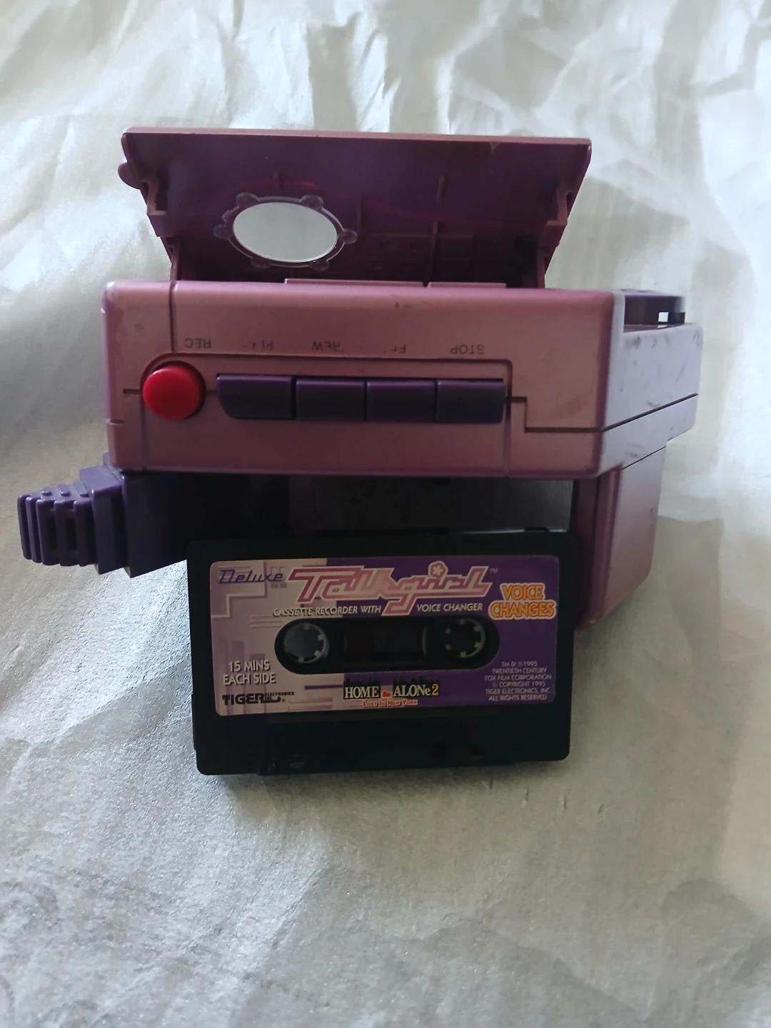 Deluxe Talk-It-Up Cassette Recorder with Voice Changer - photo 4