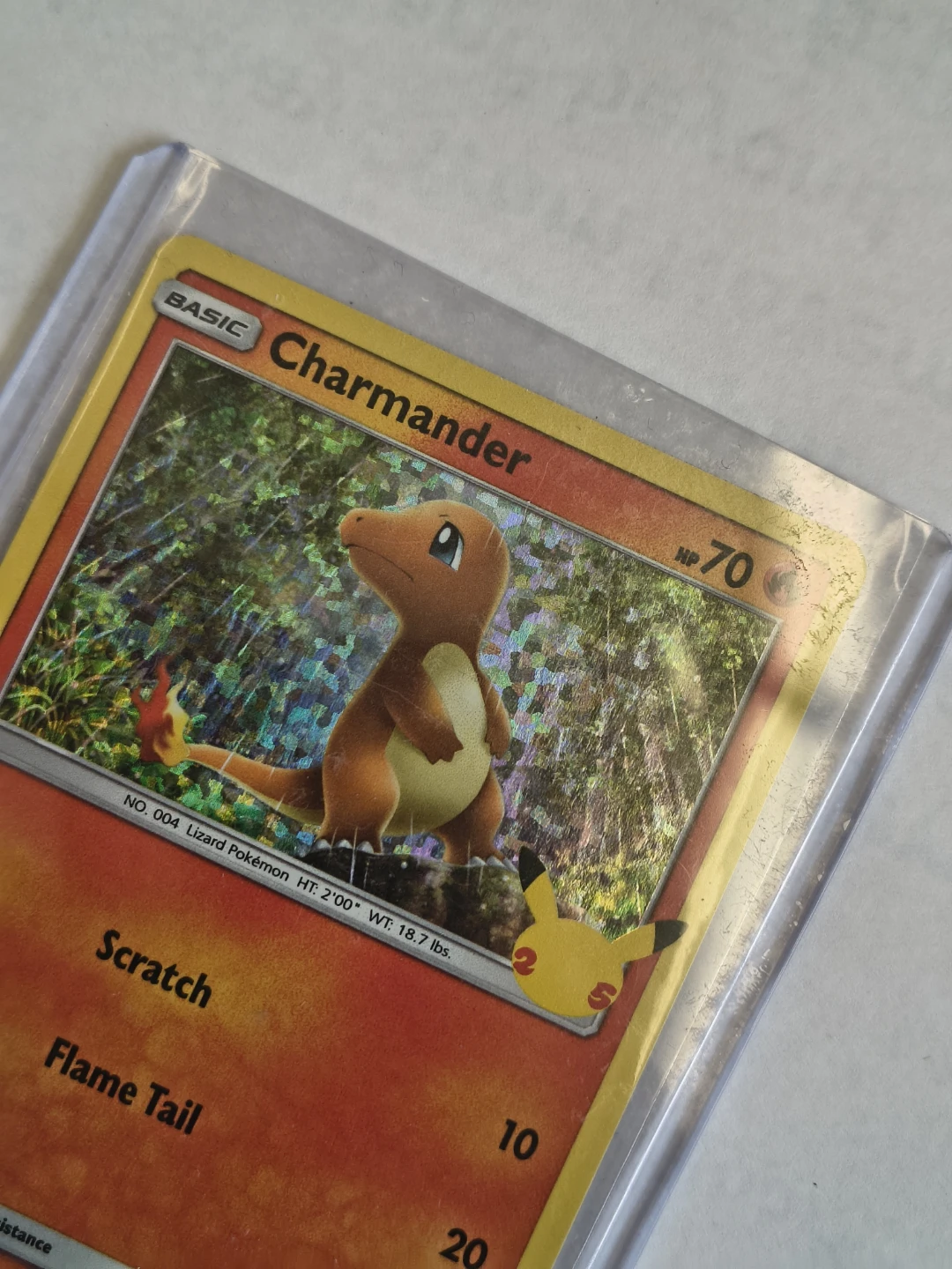 Charmander - 9/25 - McDonald's 25th Anniversary Promos  NM holo - photo 2