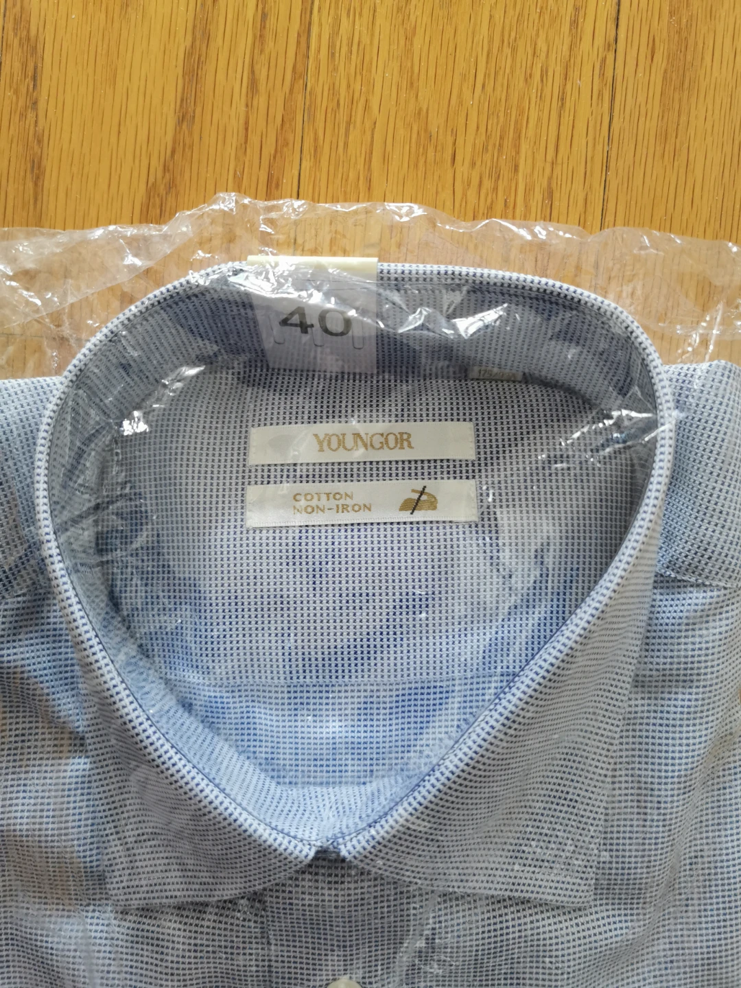 YOUNGOR Cotton-On-Iron Dress Shirt Size 40 - photo 3