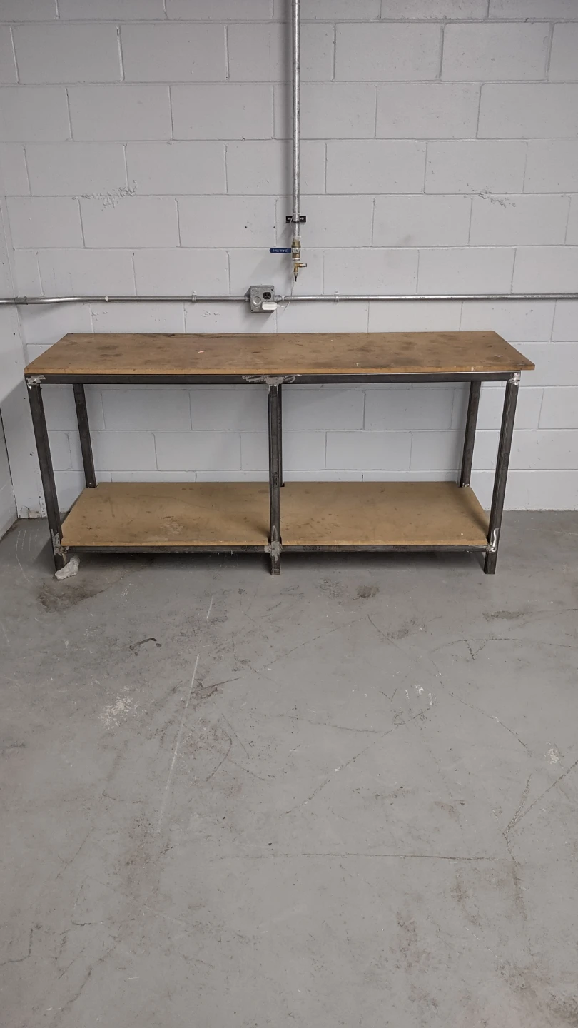 Heavy duty shop table