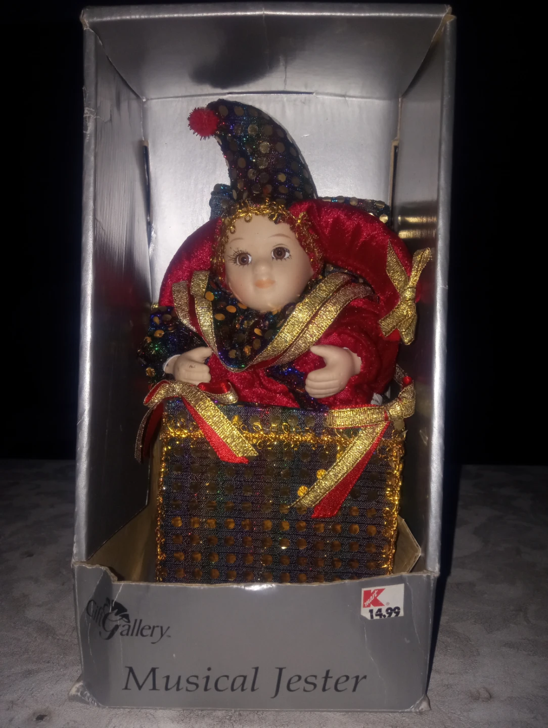 Gift Gallery Musical Jester vintage Kmart exclusive
