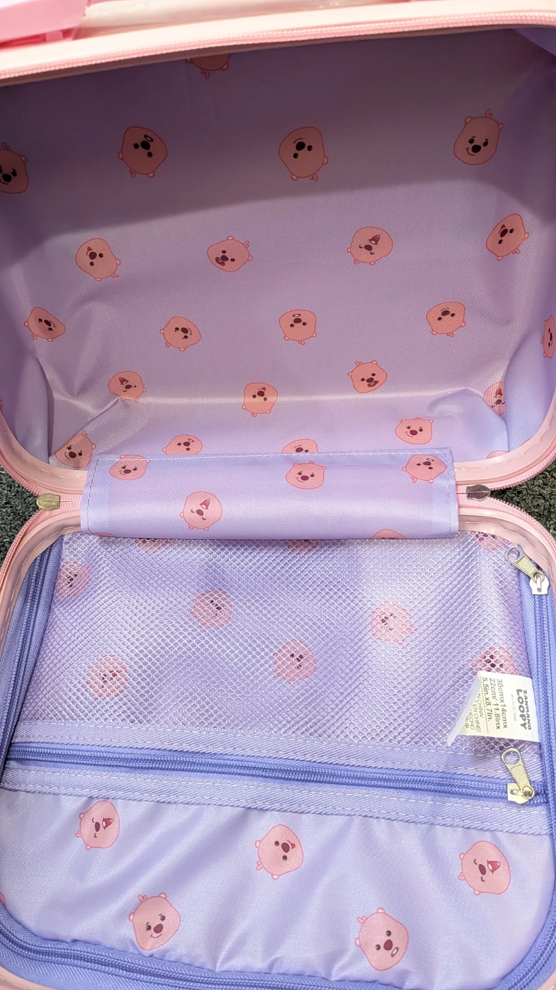 Miniso Zanmang Loopy Pink Cosmetic Case - photo 4