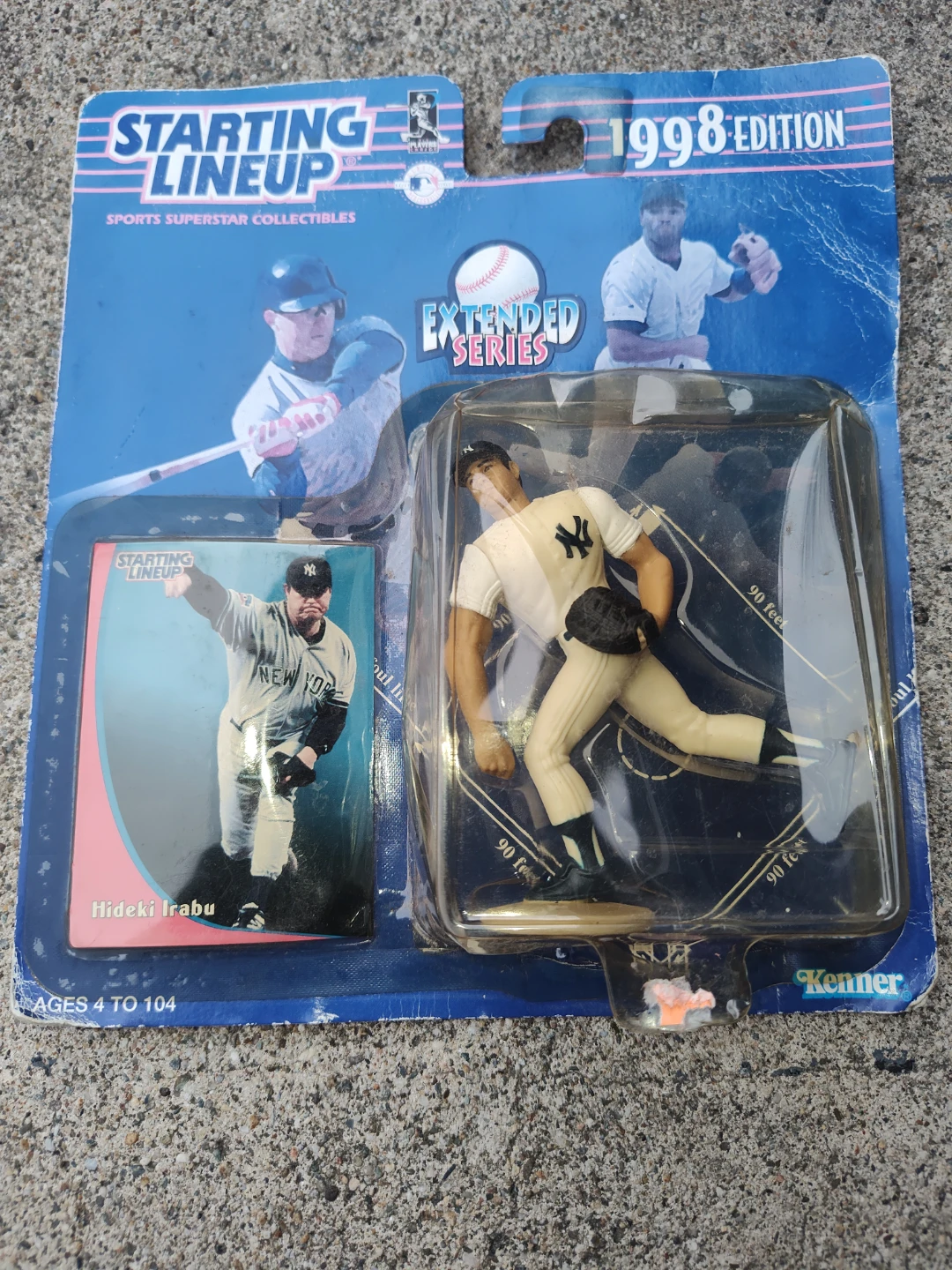 Starting Lineup Hideki Irabu 1998 Edition Extended Series Kenner - photo 3