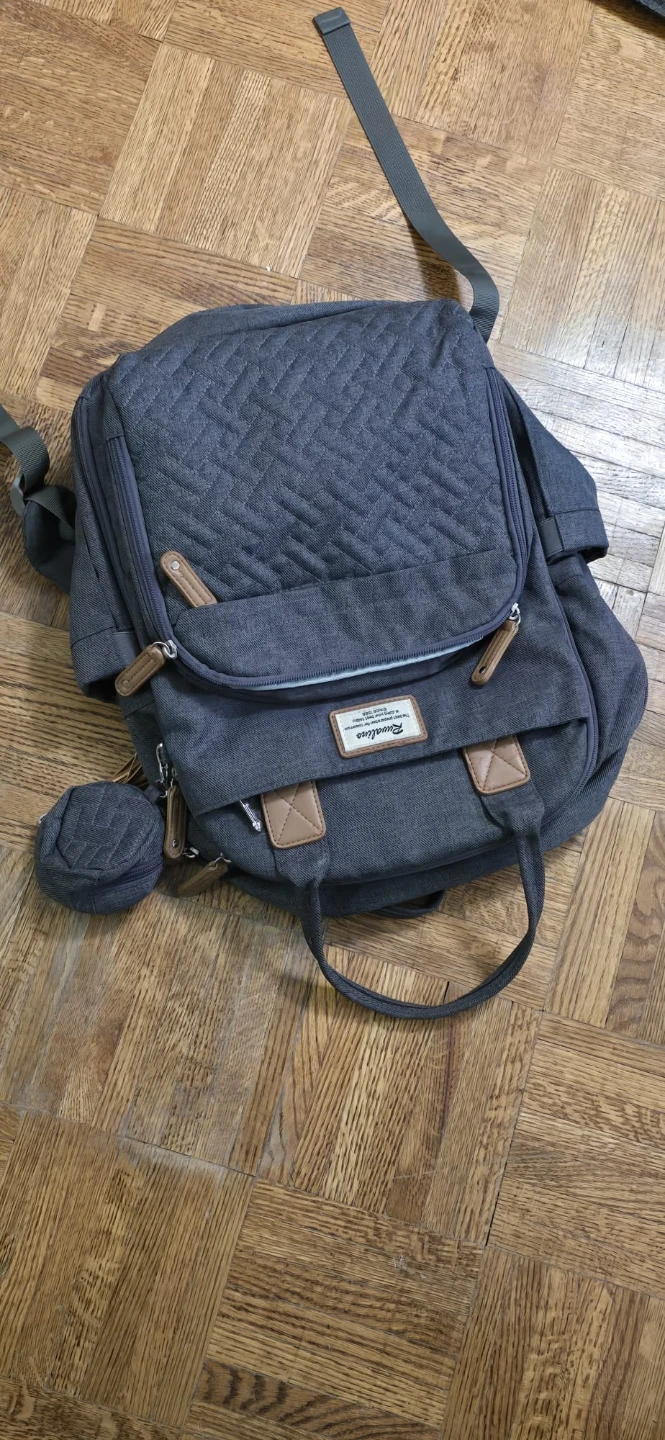 Ruikase Diaper Backpack - Grey - photo 2