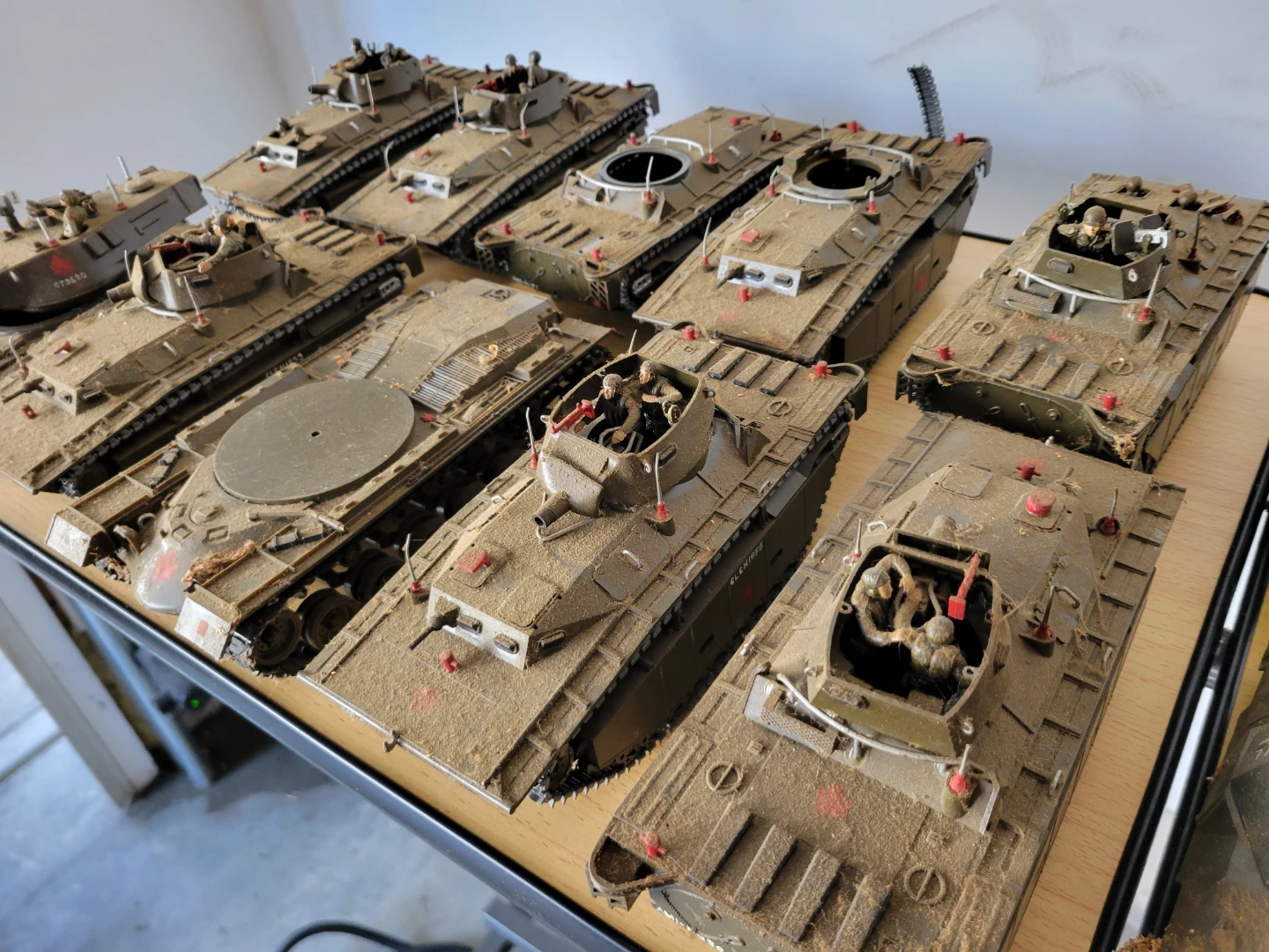 Large Vintage Canadian Army Model Collection - As-Is - photo 2