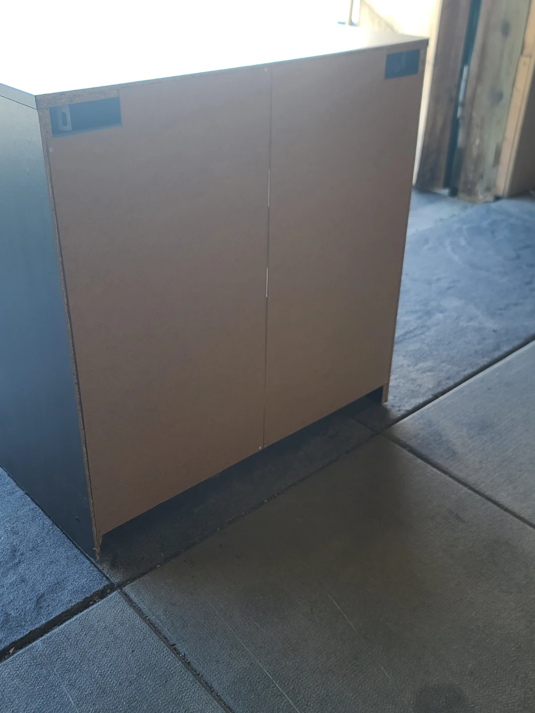 Dark Brown 3-Drawer Dresser - photo 4