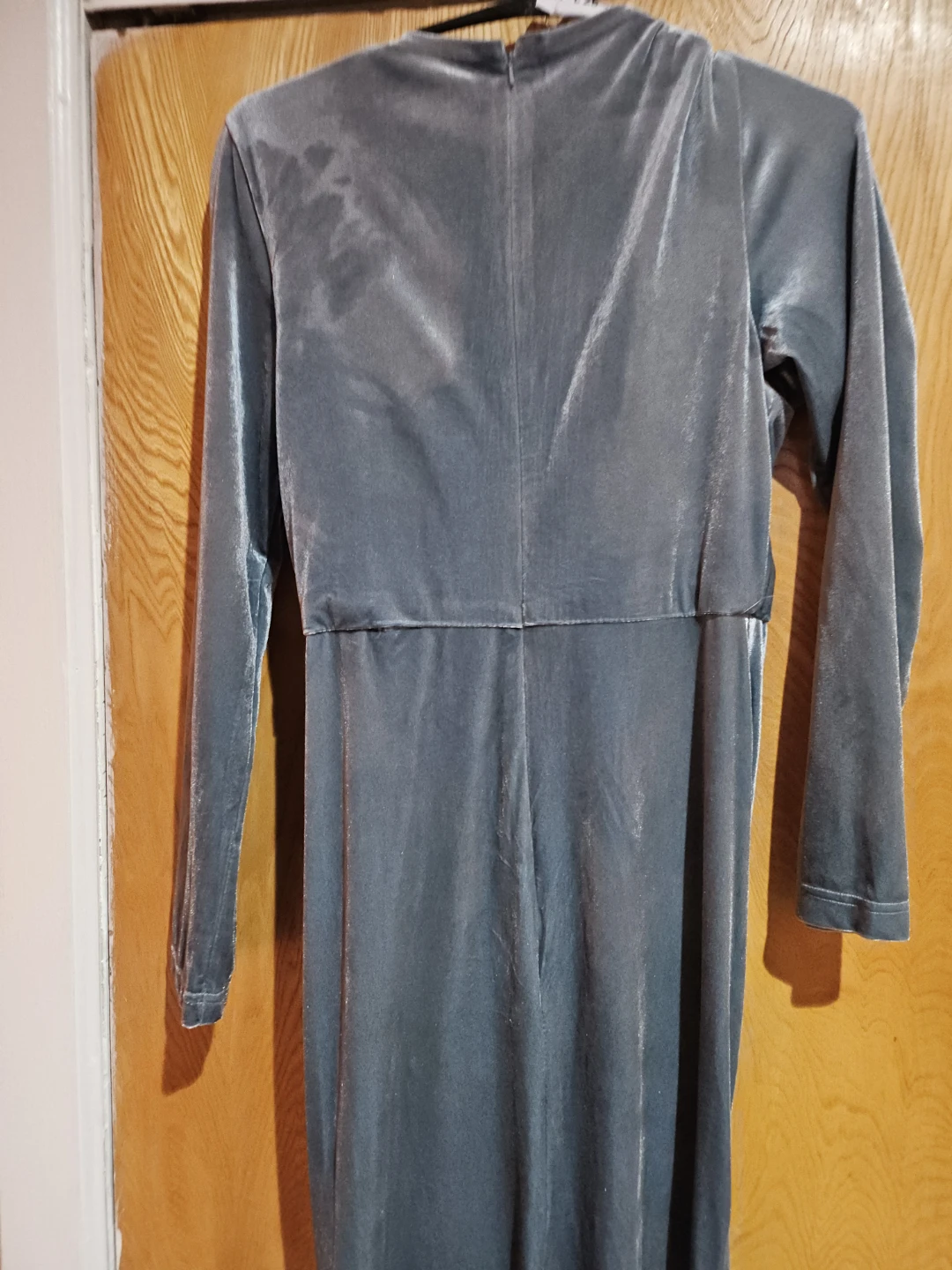 Velvet Long Sleeve Maxi Dress - photo 4