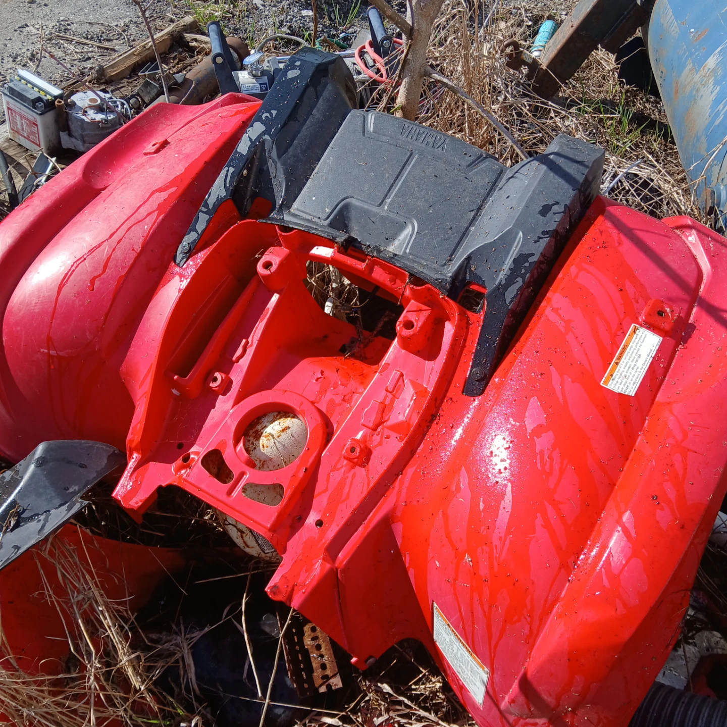 Yamaha Grizzly plastics
