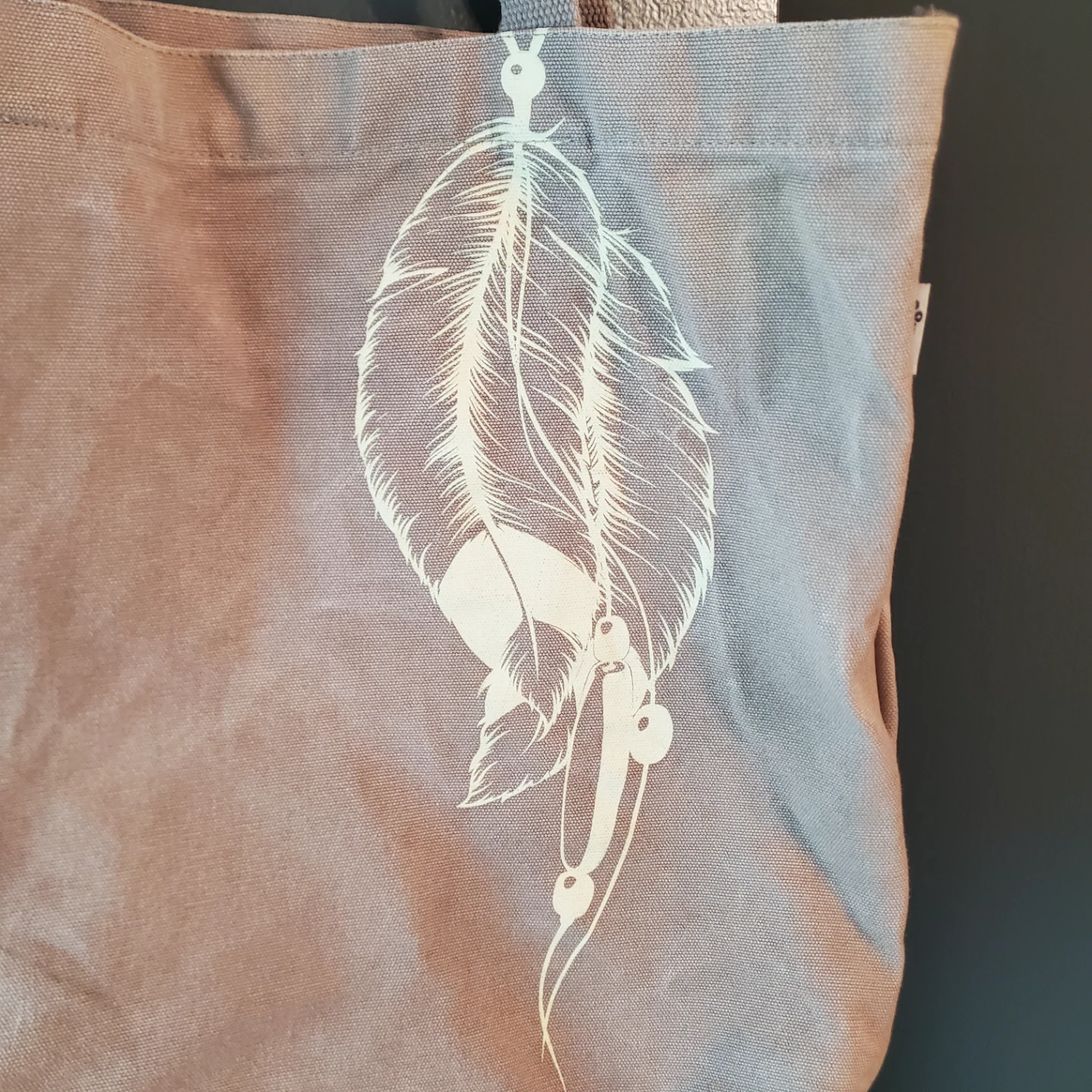 Indigo Canvas Tote Bag 🌱 - photo 3