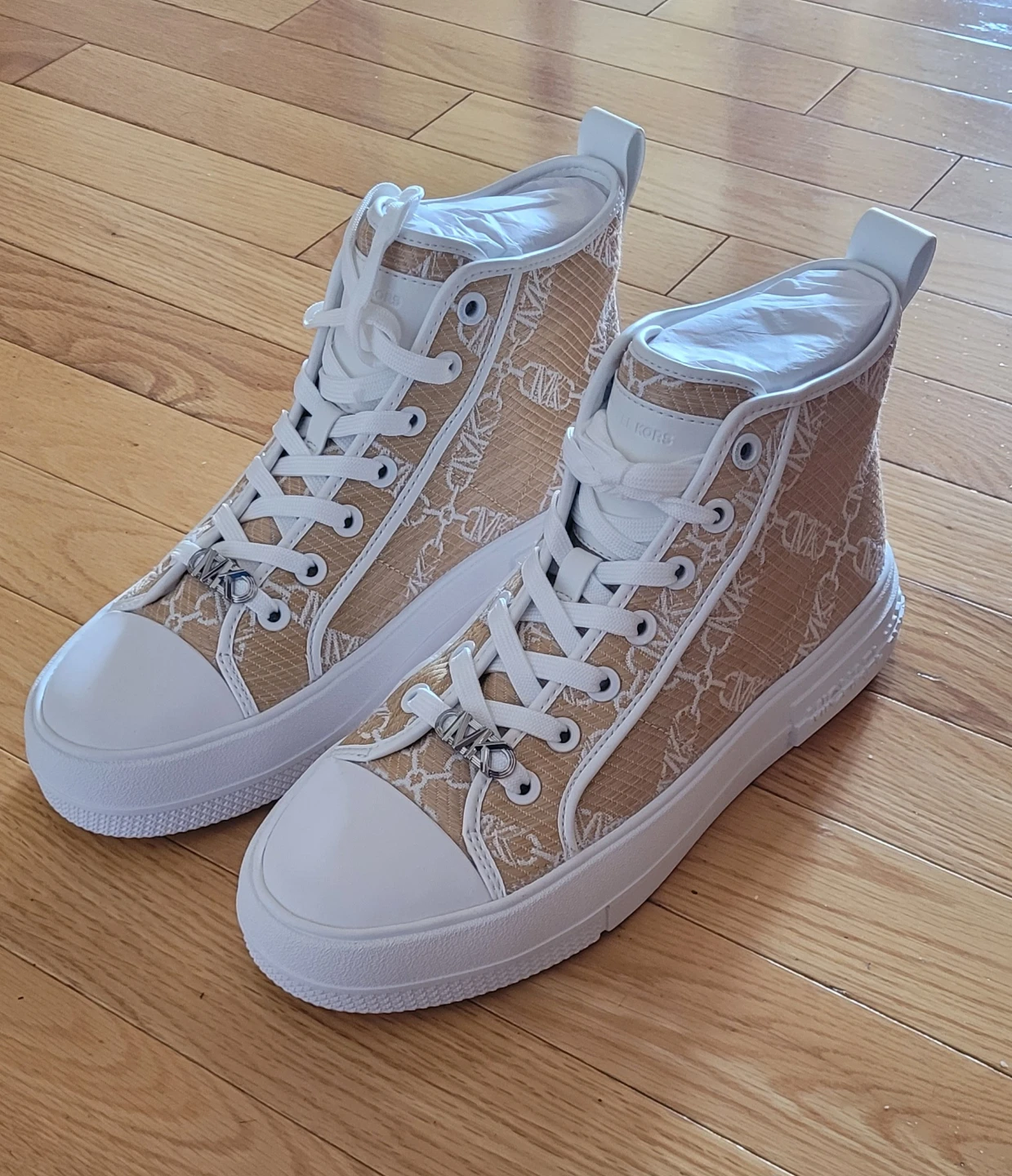Michael Kors Evy High Top Sneakers - Size 9M - photo 3