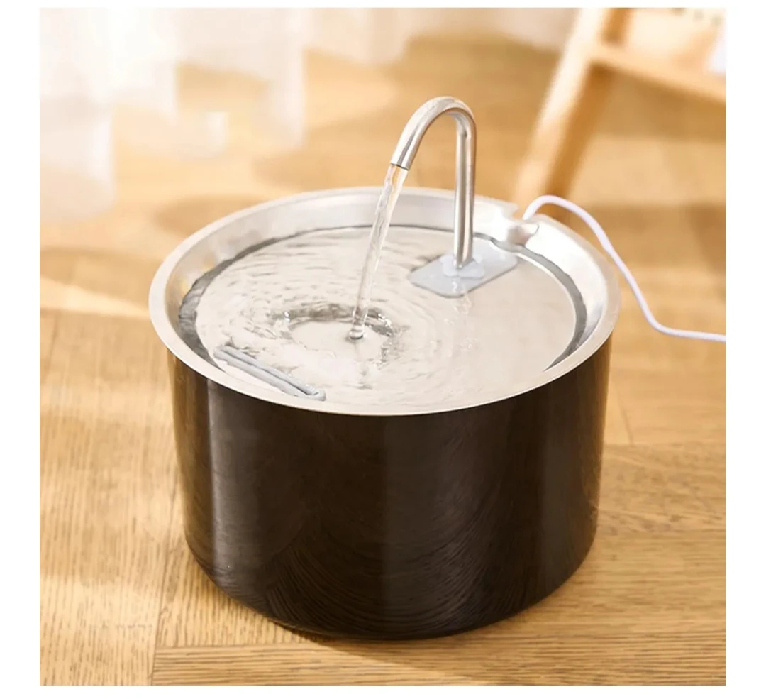 Stainless Steel Pet Drinking Fountain - photo 3