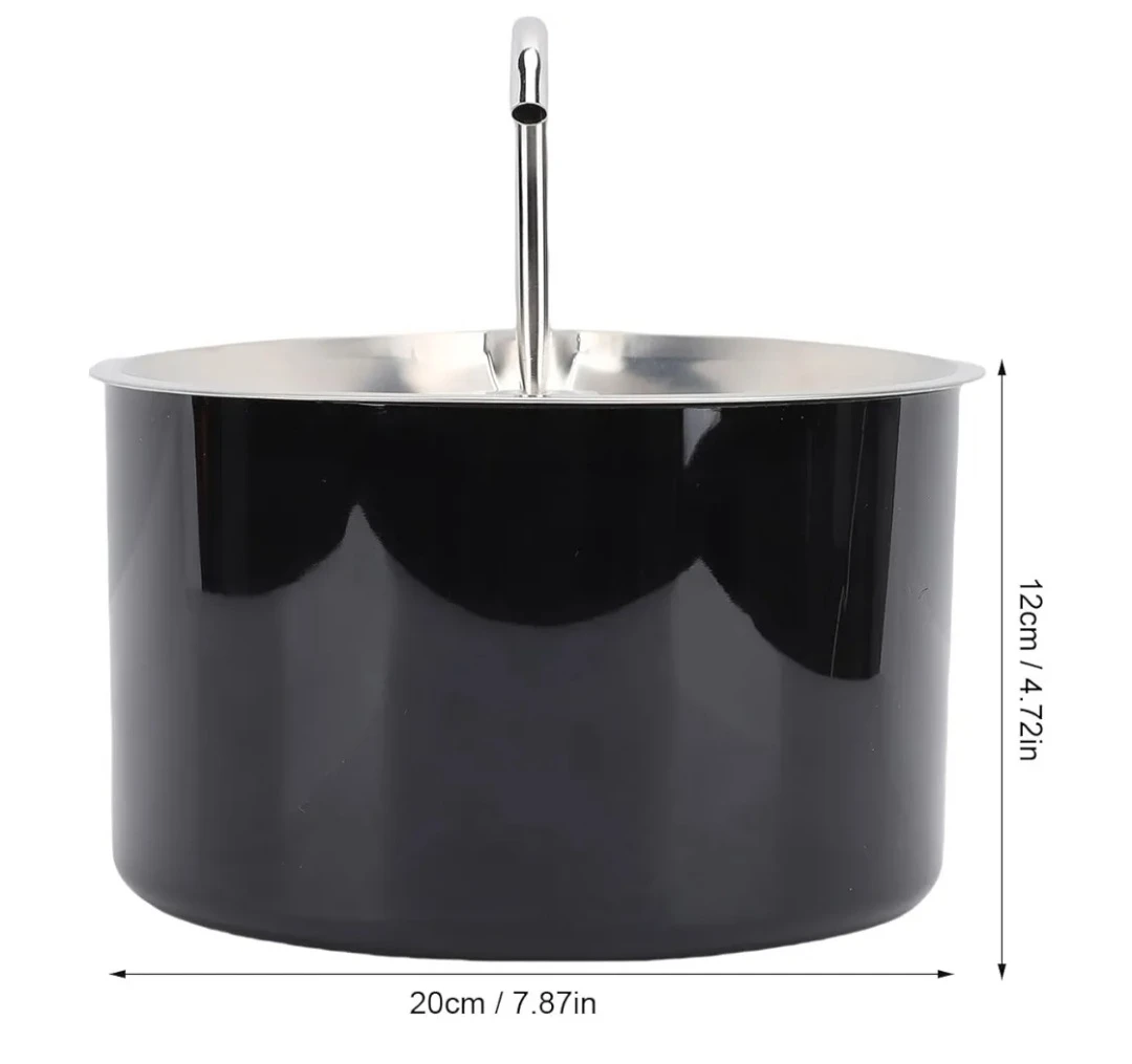 Stainless Steel Pet Drinking Fountain - photo 4