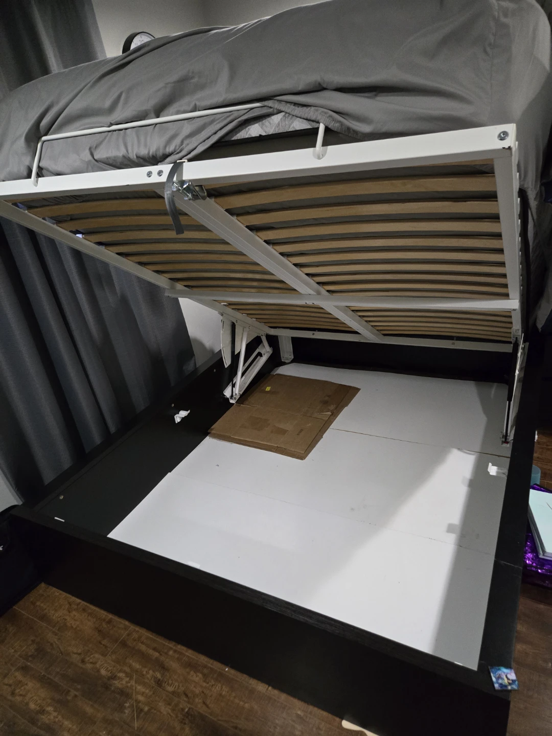 Queen Size Storage Bed Frame - photo 3