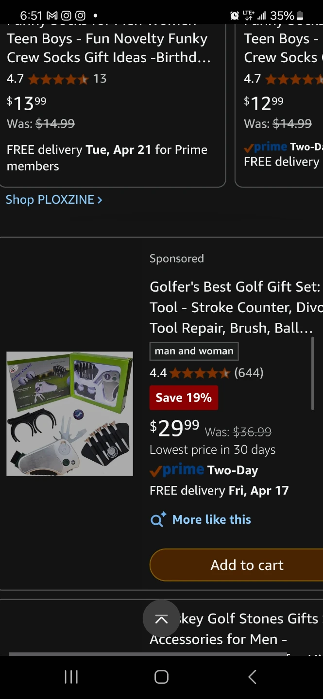 Ascent Golfers Gift Set