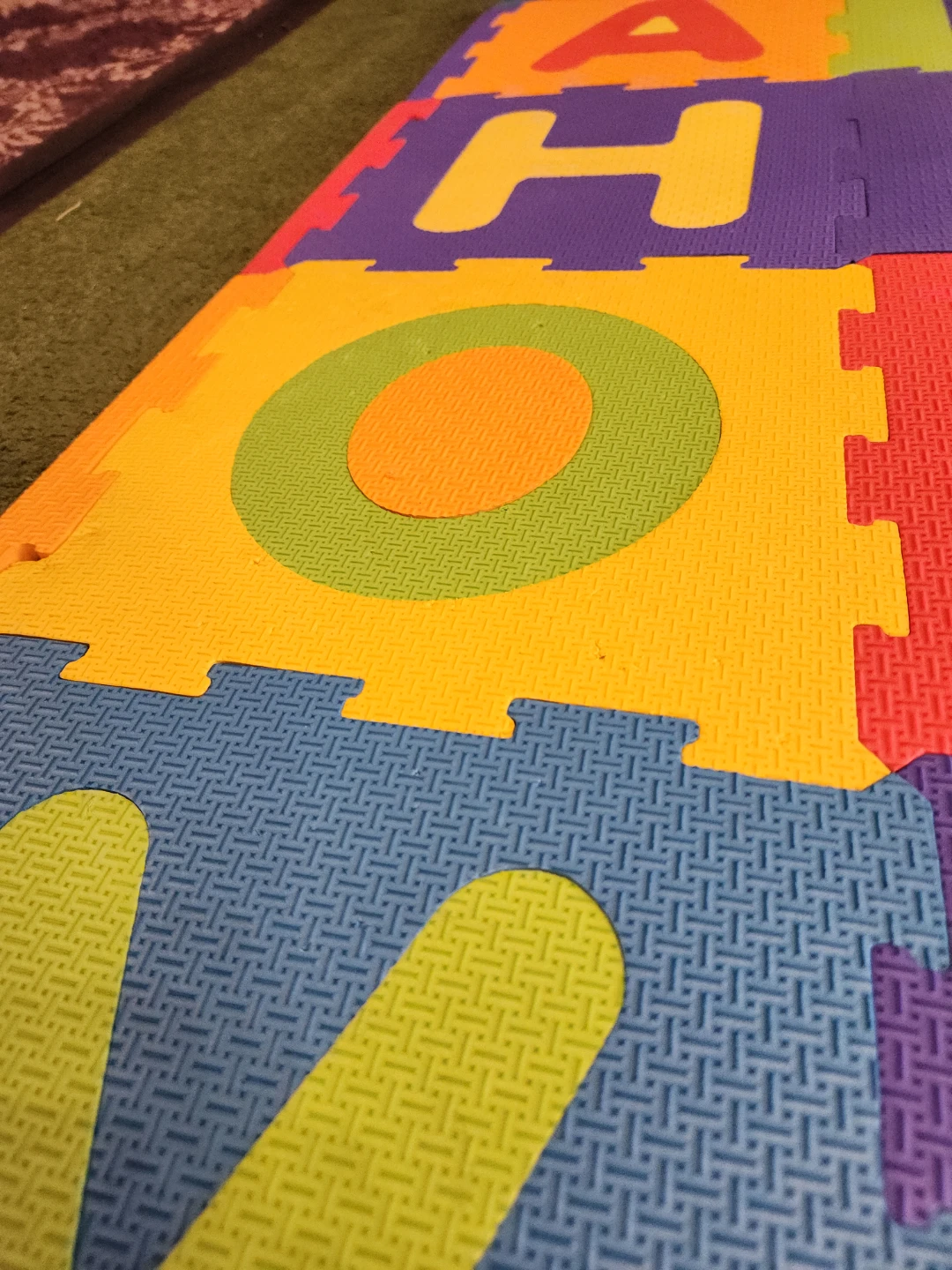 Alphabet Foam Play Mat Tiles - photo 2