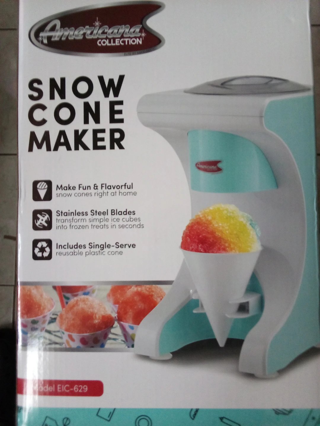 Americana Collection Snow Cone Maker