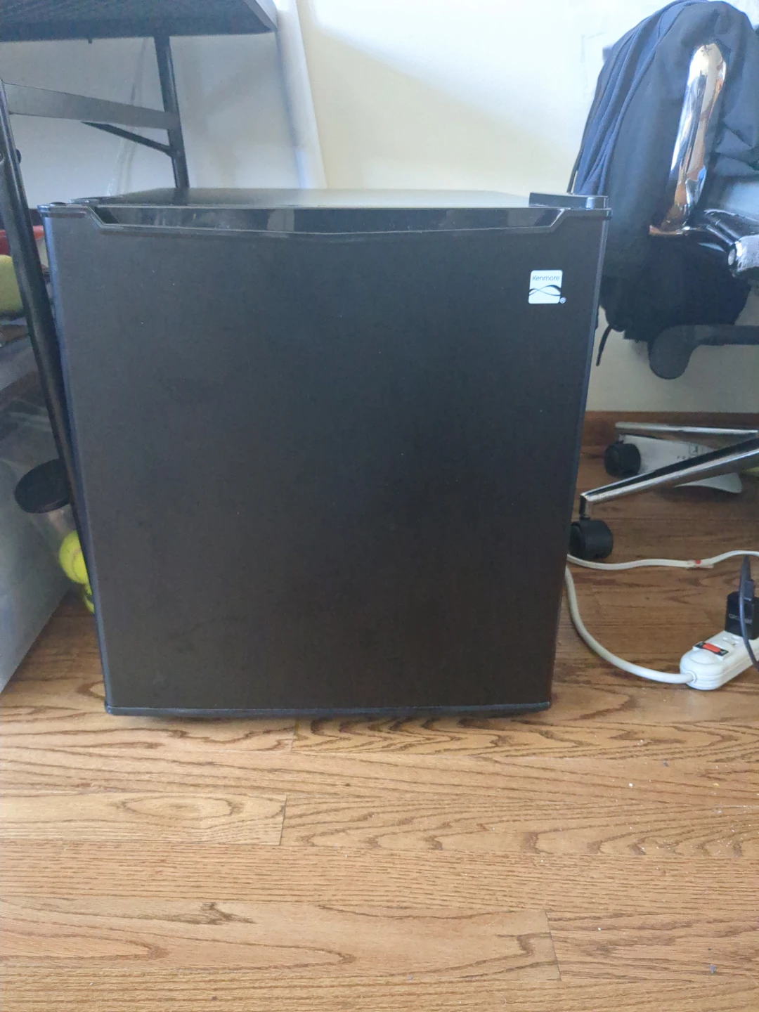 Black Frigidaire Mini Fridge