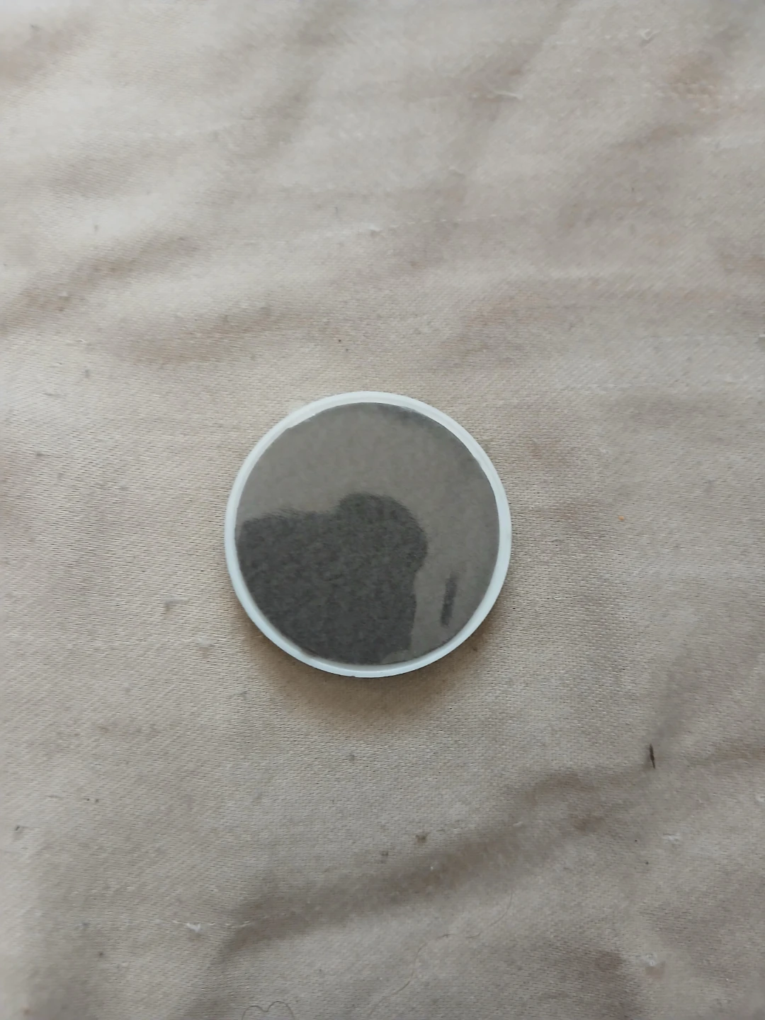 Silver Coloured Phone Ring Holder With Blue Mirror Finish - photo 4