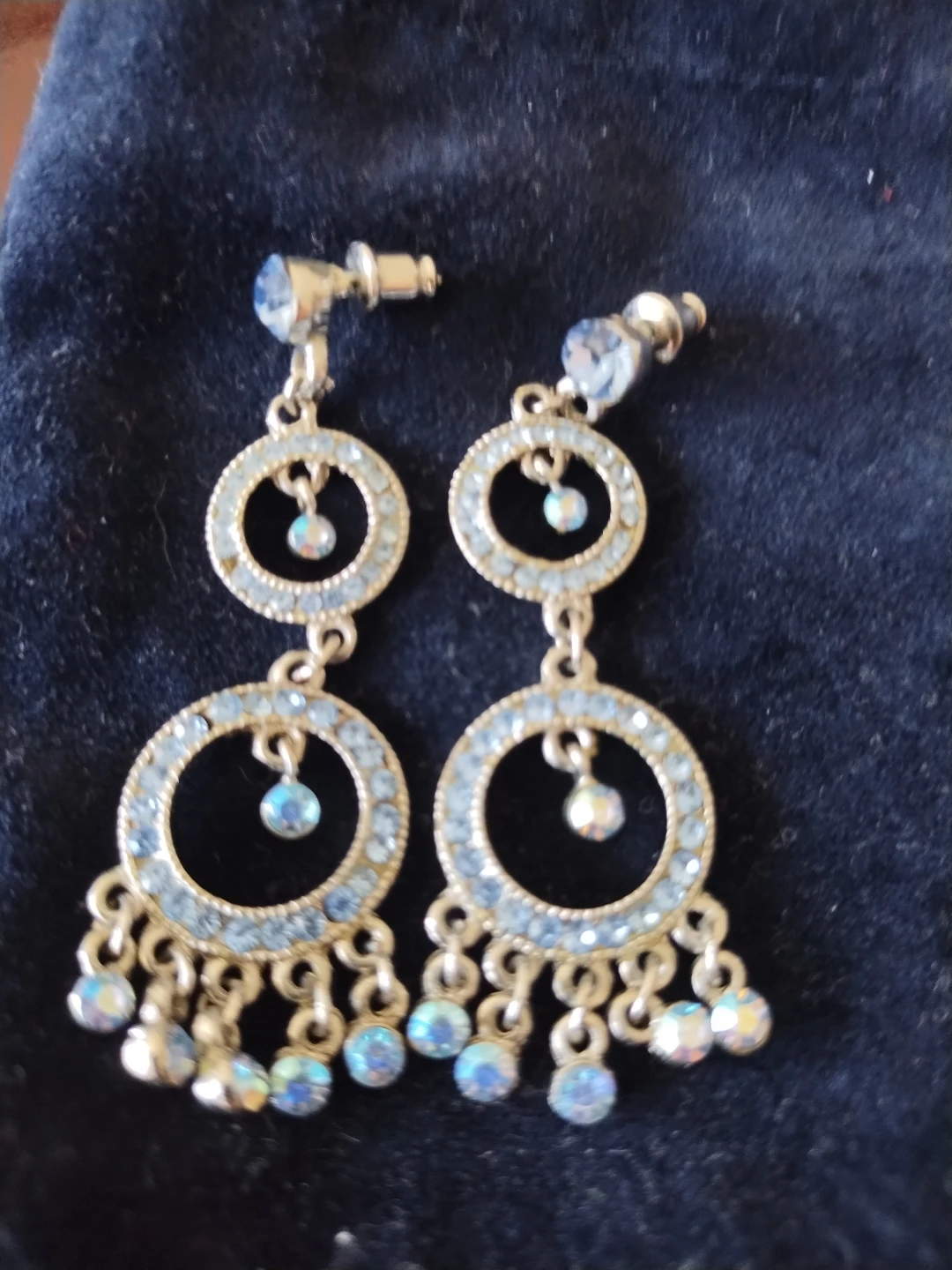 Blue Chandelier Earrings - photo 2
