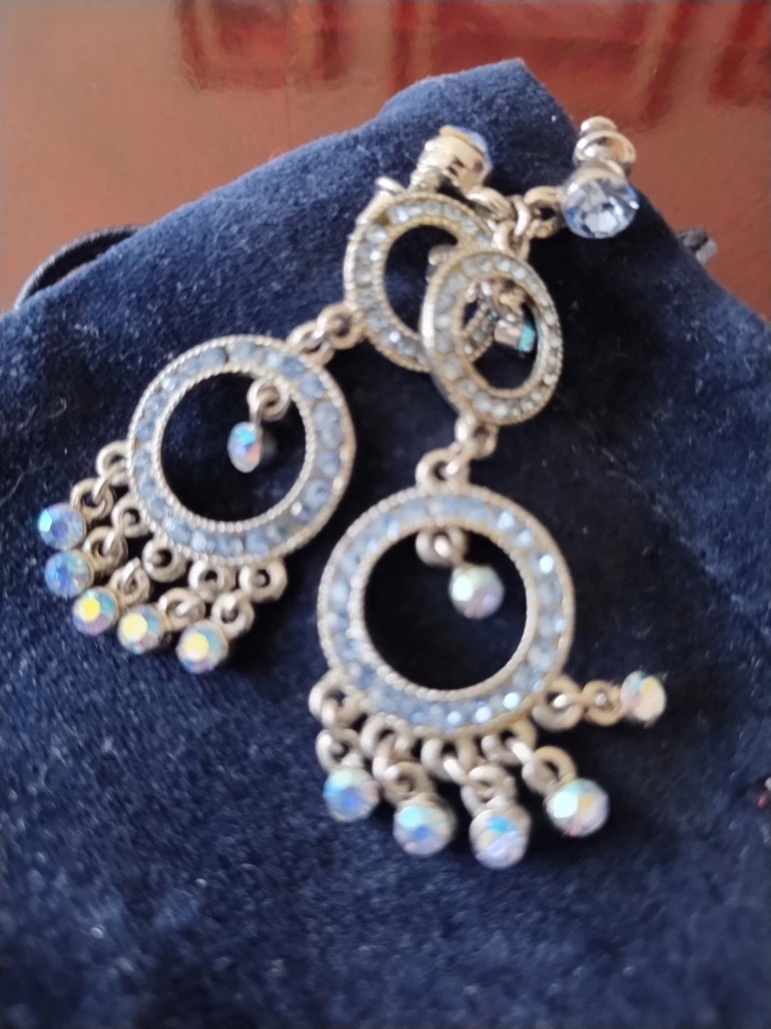 Blue Chandelier Earrings - photo 4