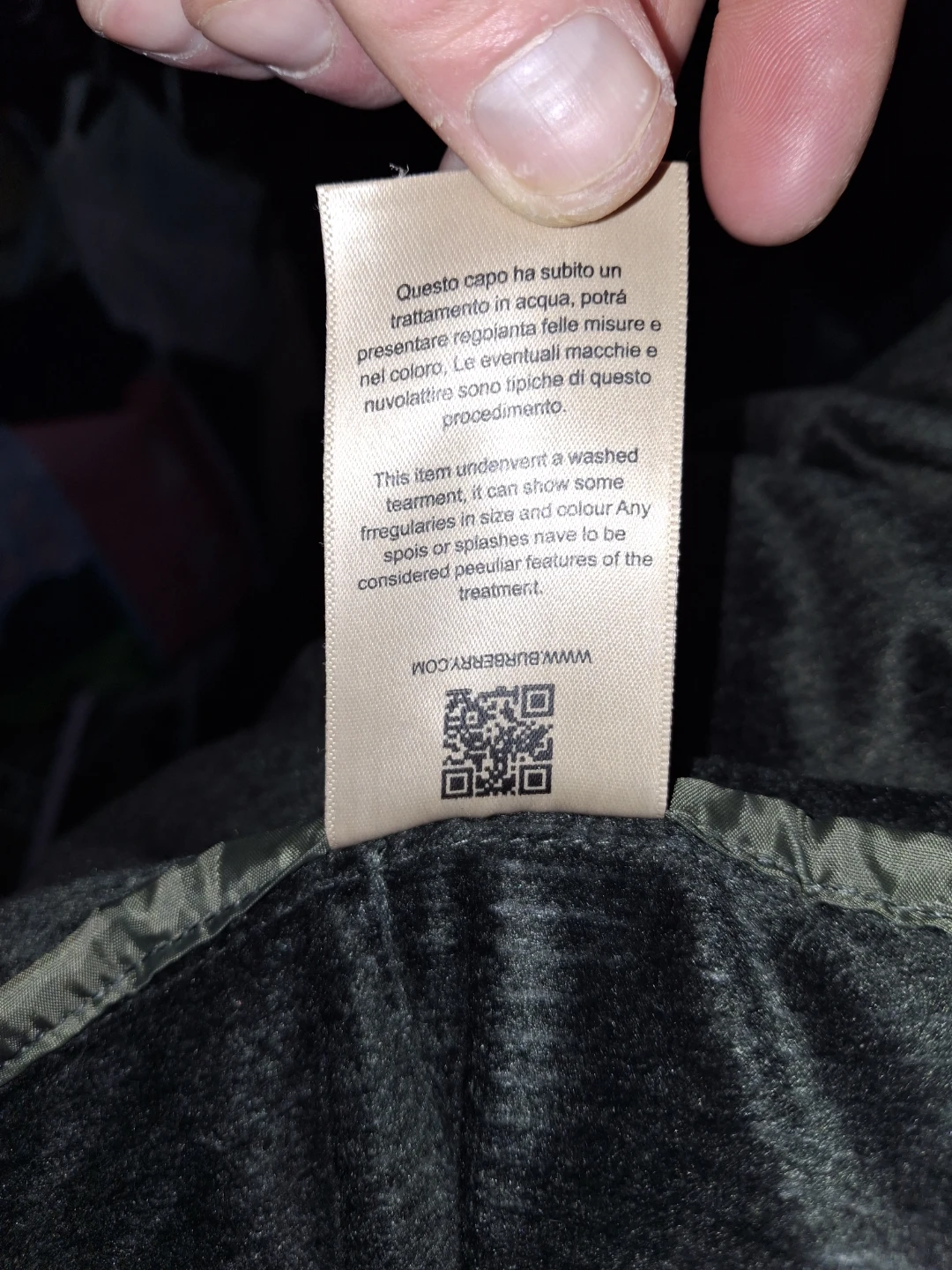 Burberry Puffer Jacket - Green - photo 3