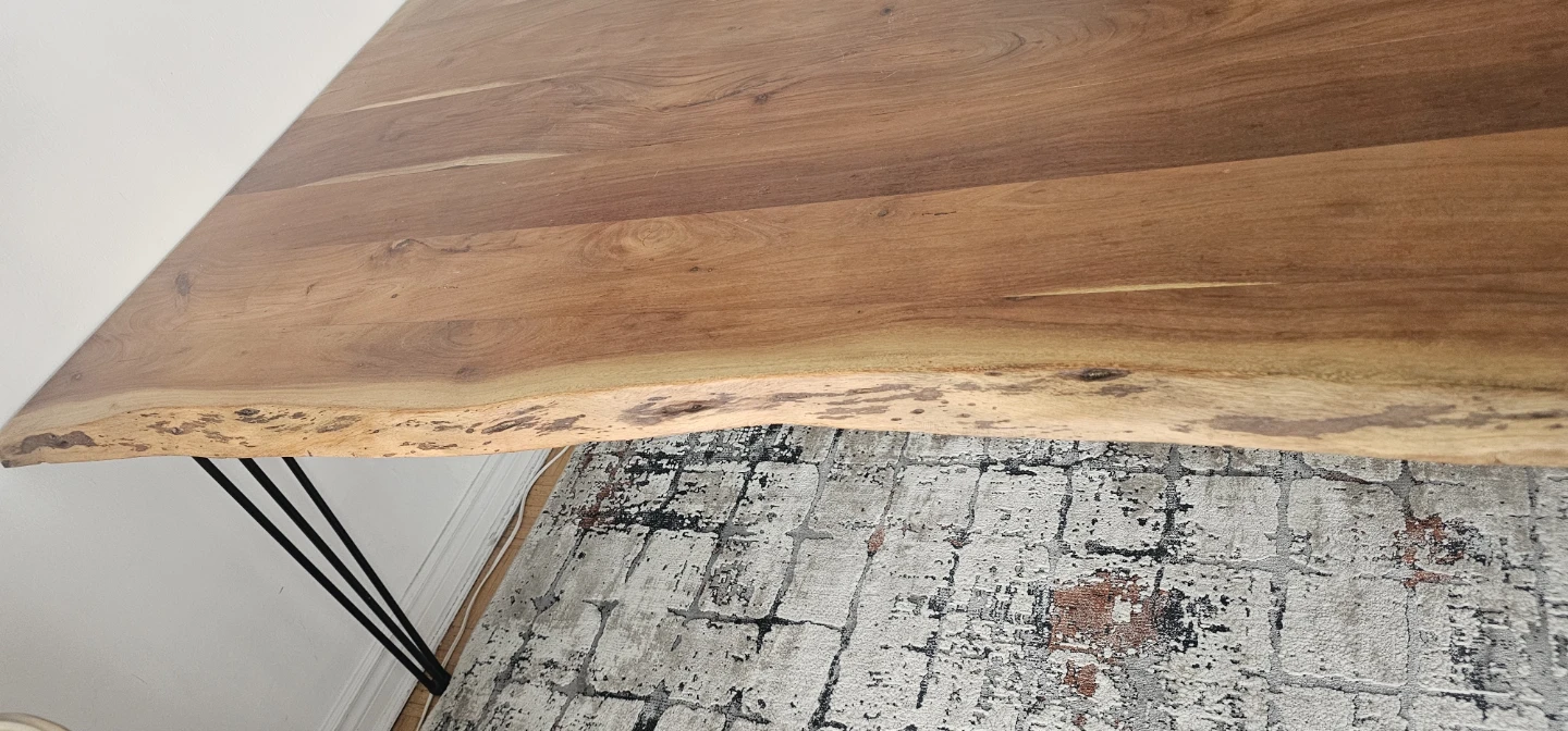 Live Edge Wood Dining Table - photo 2