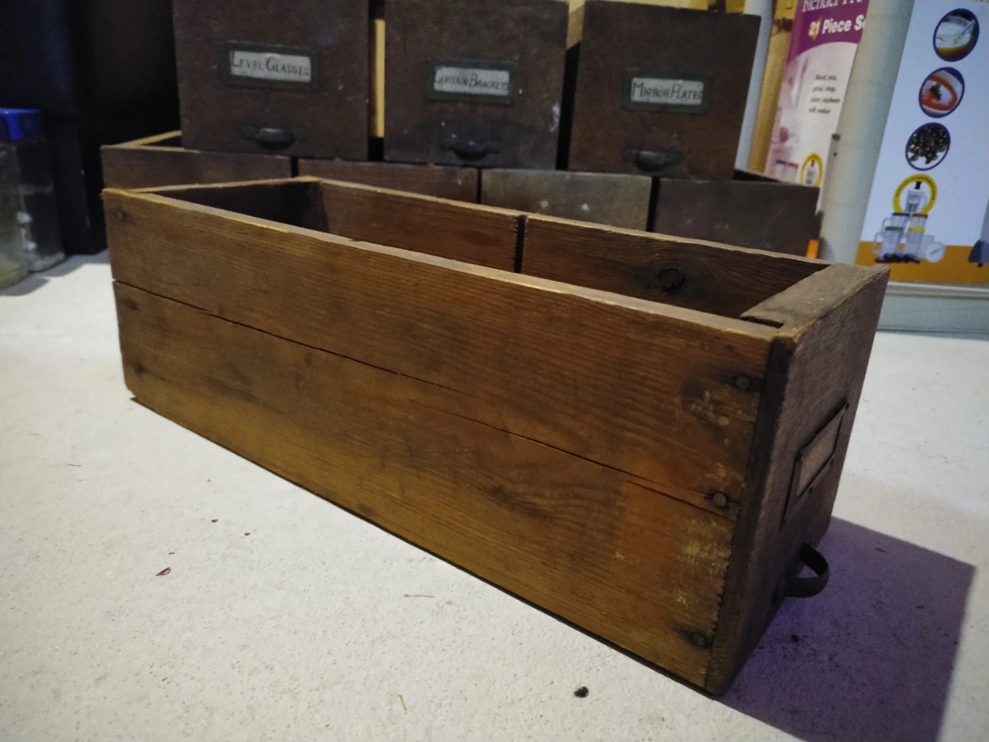 Vintage Wooden Storage Drawers - photo 3