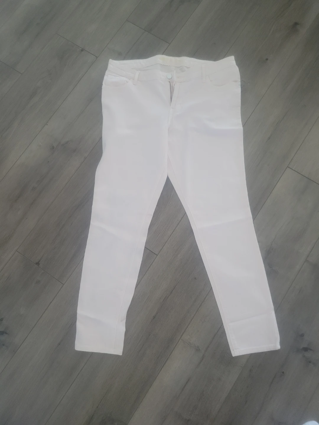 Old Navy Rock Star White Skinny Jeans Size 14 Regular