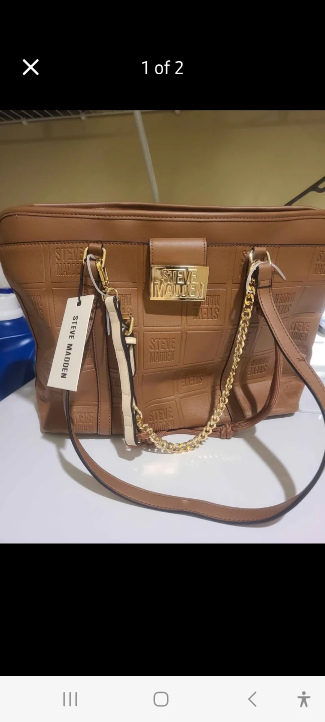 Steve Madden Brown Tote Bag - photo 2