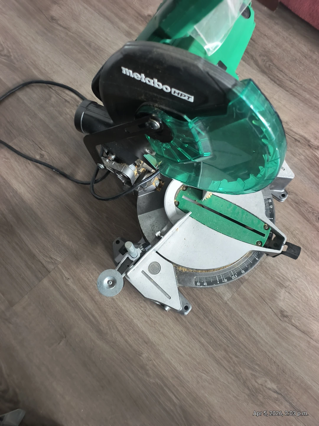 Metabo HPT Miter Saw