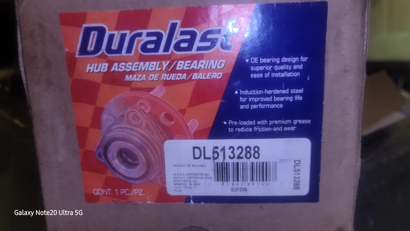 Duralast Hub Assembly/Bearing DL513288 - photo 4
