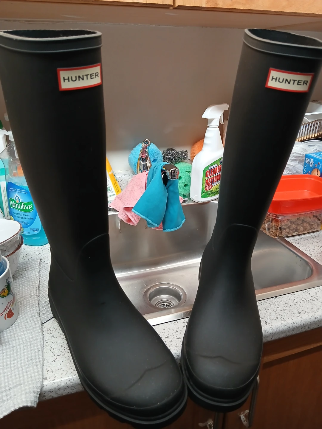 Hunters unisex sz 9 downpour