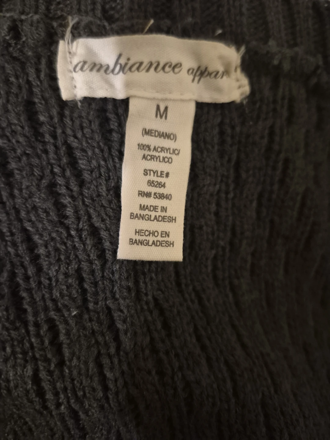 Ambiance Apparel Grey Knit Dress with Pockets Size M - photo 3