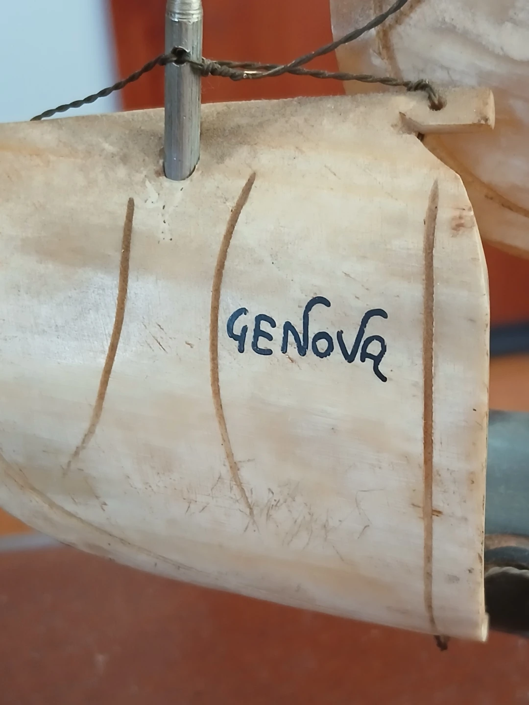 Decorative Horn Ship "GENOVA" - photo 3