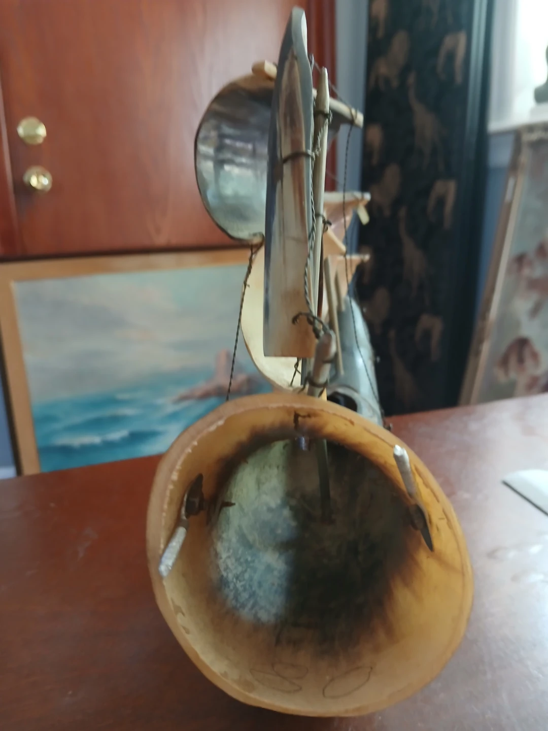 Decorative Horn Ship "GENOVA" - photo 4