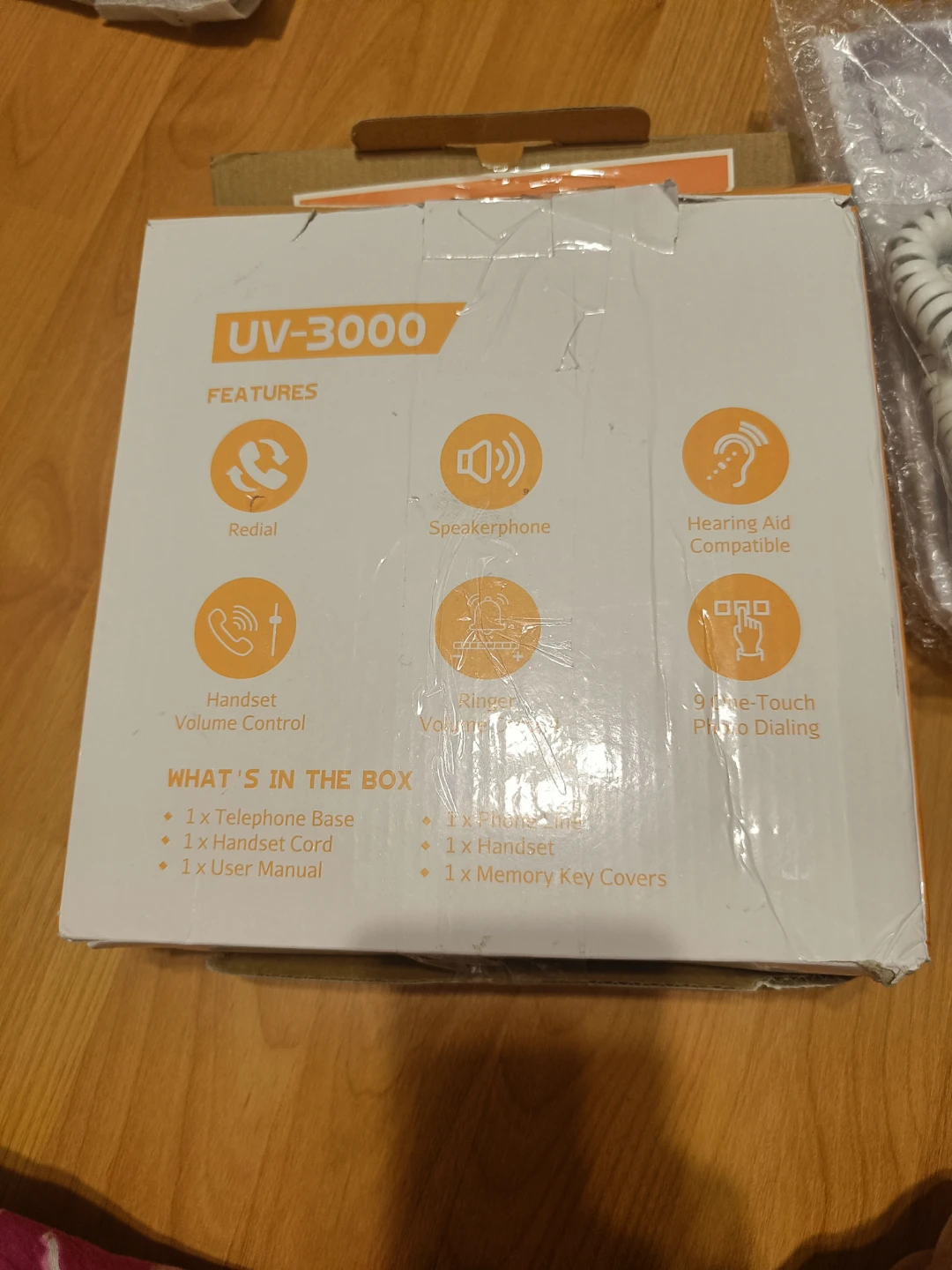 Uvital UV-3000 Amplified Corded Phone - photo 3