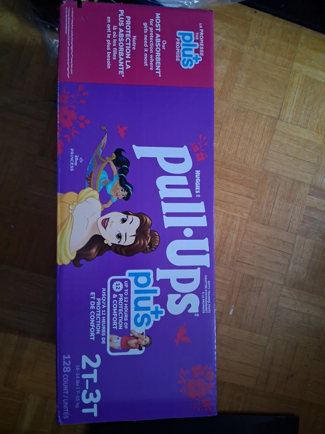 Huggies Pull-Ups Plus Disney Princess Training Pants 2T-3T