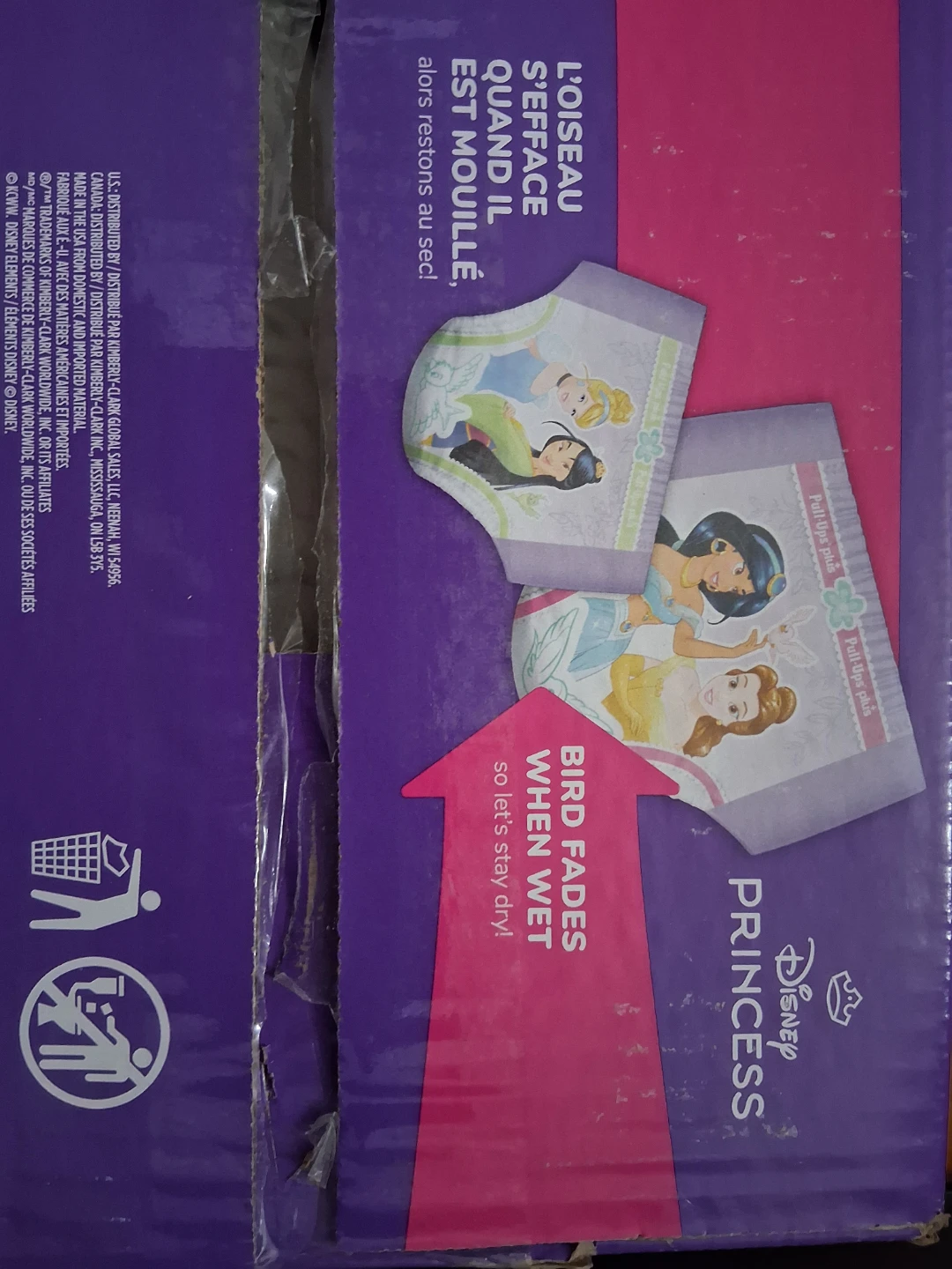 Huggies Pull-Ups Plus Disney Princess Training Pants 2T-3T - photo 3