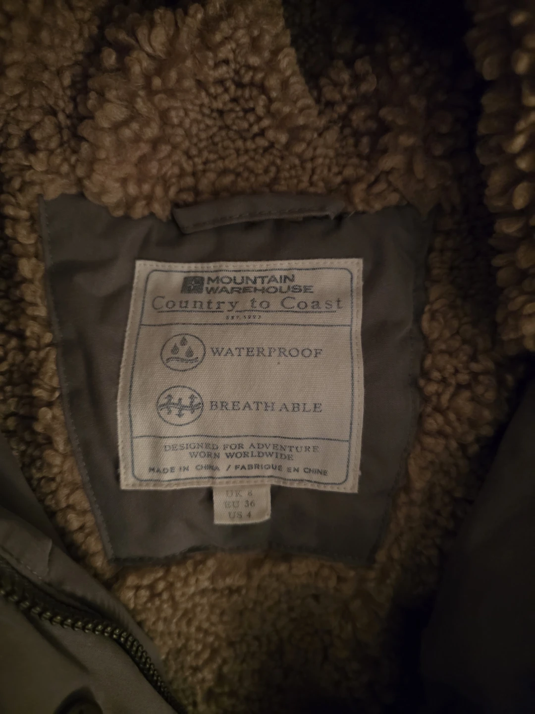Mountain Warehouse Country to Coast Waterproof Parka - Size UK 8 - photo 2